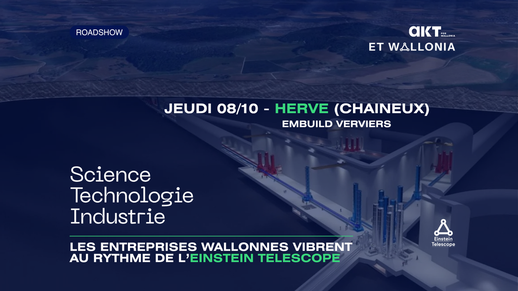 Herve | Les entreprises wallonnes et l'Einstein Telescope