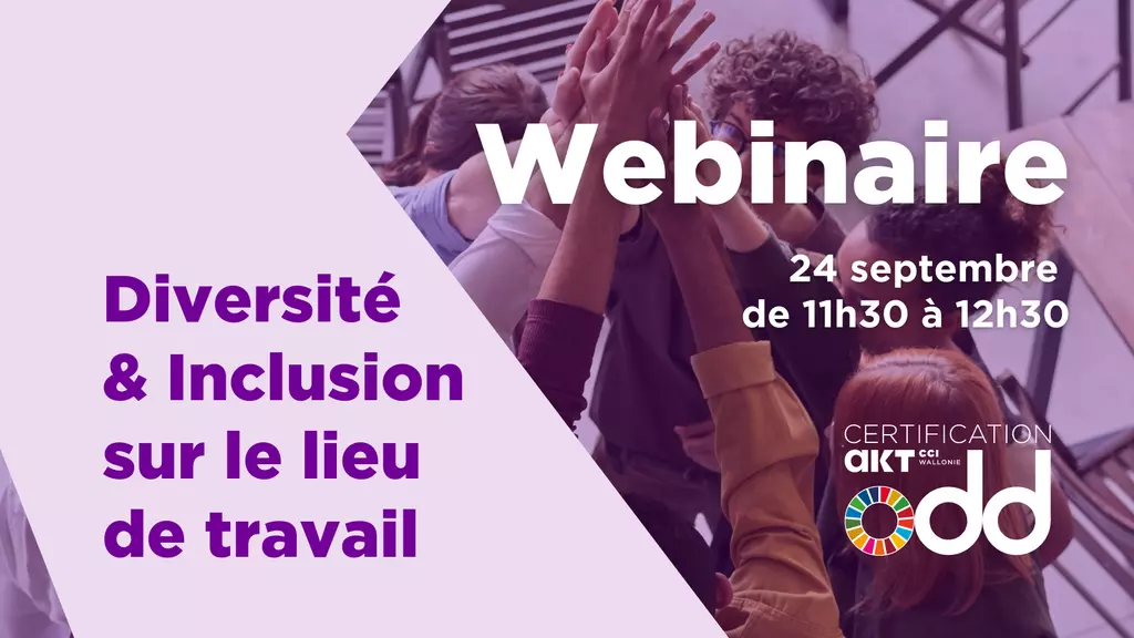 Webinaire : Diversité et Inclusion sur le lieu de travail